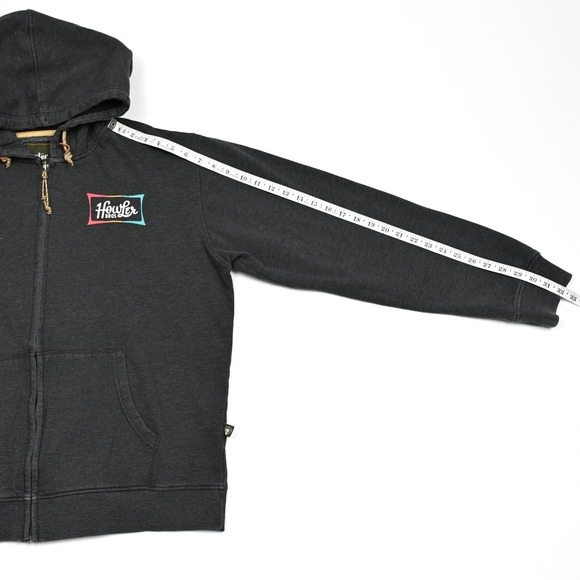 Howler Bros Hoodie Mens Full Zip XXL Outdoors Fleece Hood Jacket Coat Pockets - Picture 4 of 12